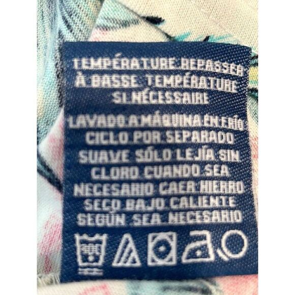 CARIBBEAN JOE WOMEN'S Medium Cold Shoulder Palm Trees - Picture 6 of 6